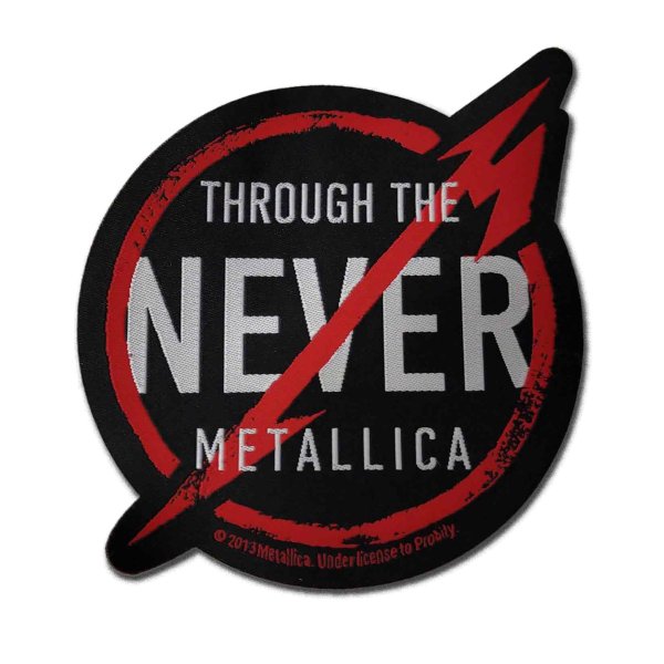 画像1: Metallica パッチ／ワッペン メタリカ Through The Never (1)