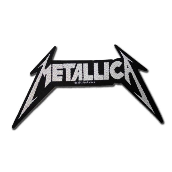 画像1: Metallica パッチ／ワッペン メタリカ Shaped Logo (1)