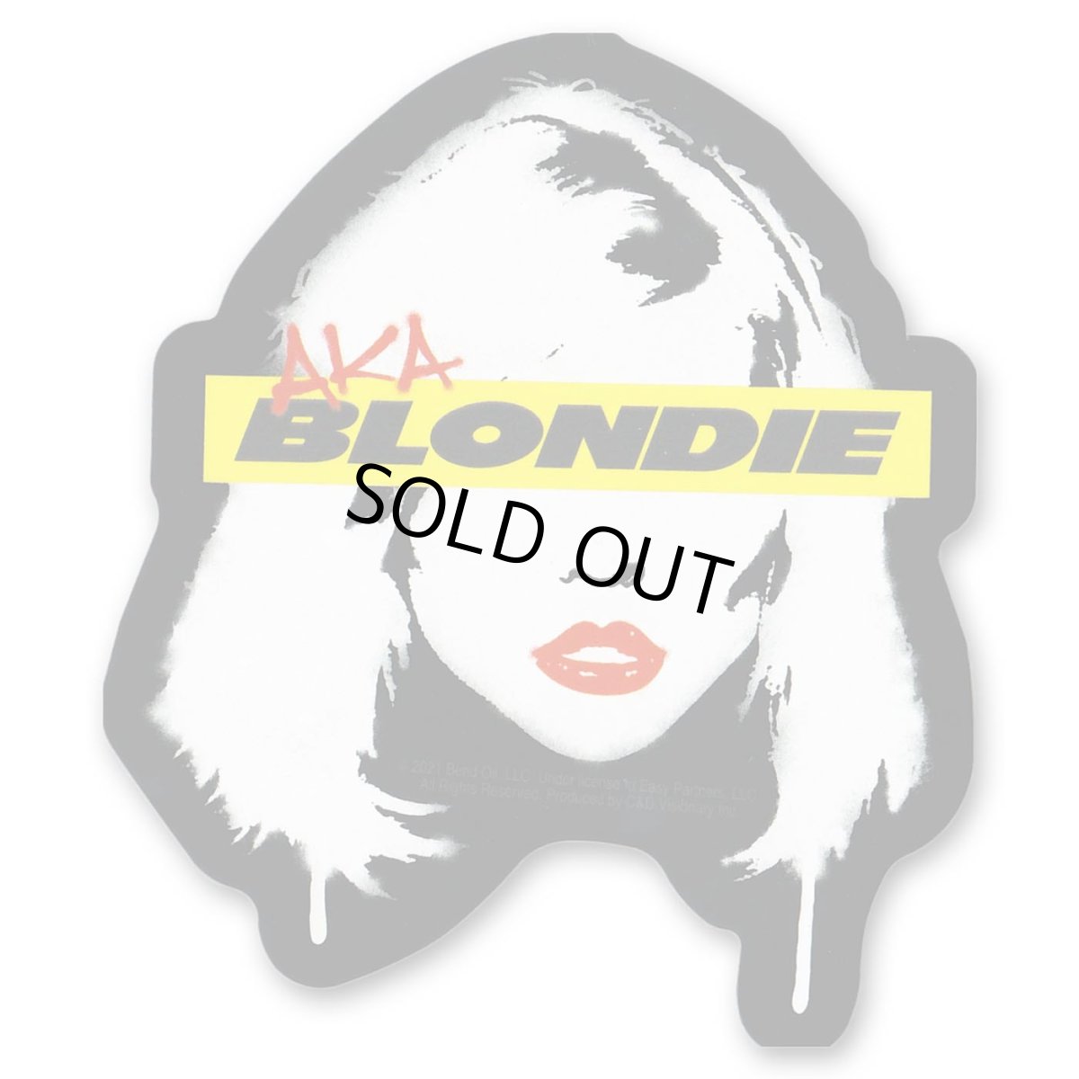 画像1: Blondie ステッカー ブロンディ Stencil (1)