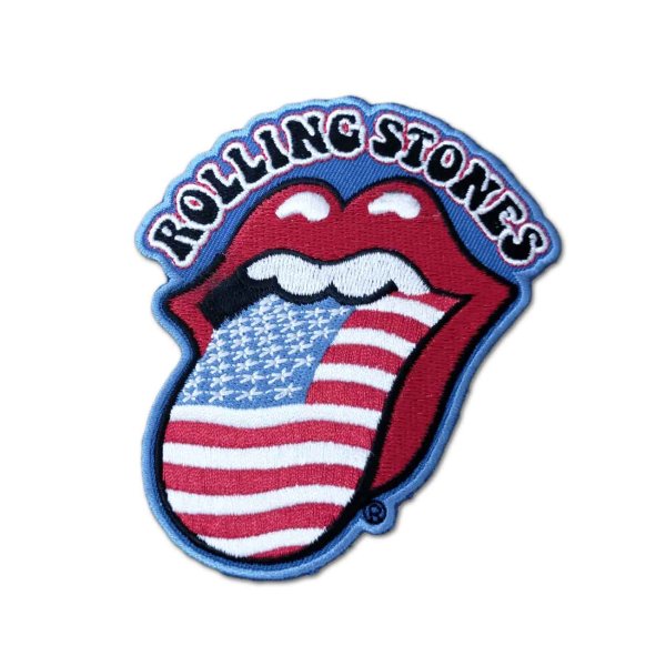 画像1: The Rolling Stones アイロンパッチ／ワッペン ローリング・ストーンズ US Tongue (1)