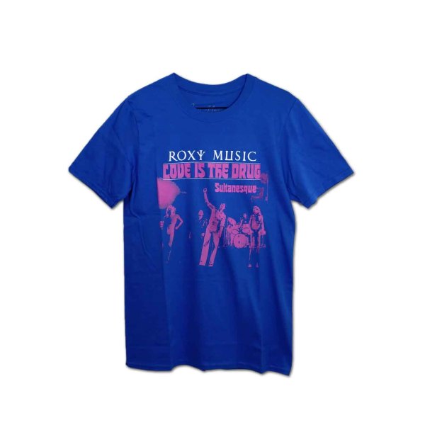 画像1: Roxy Music バンドTシャツ ロキシー・ミュージック Love Is The Drug (1)