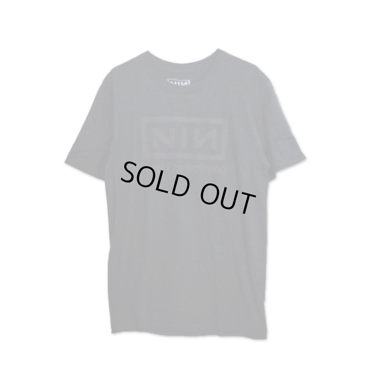 画像1: Nine Inch Nails バンドTシャツ ナイン・インチ・ネイルズ Now I'm Nothing (1)