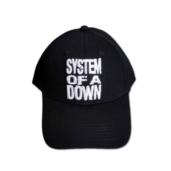 画像1: System Of A Down スナップバックキャップ システム・オブ・ア・ダウン Stacked Logo (1)