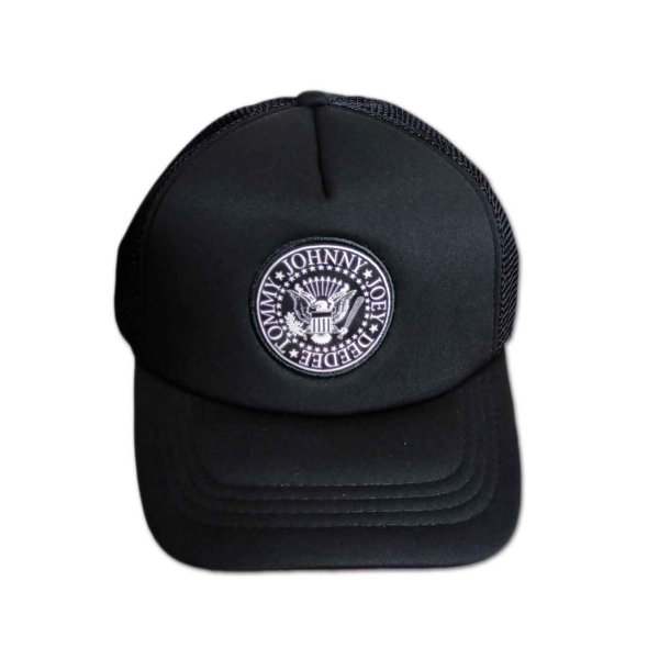 画像1: Ramones スナップバックメッシュキャップ ラモーンズ Presidential Seal (1)