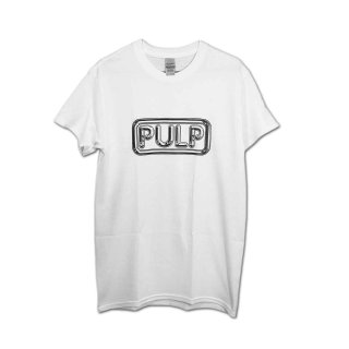 Pulp バンドTシャツ パルプ Classic Logo BLUE - バンドTシャツの通販