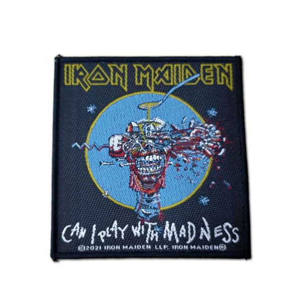 画像1: Iron Maiden パッチ／ワッペン アイアン・メイデン Can I Play With Madness (1)