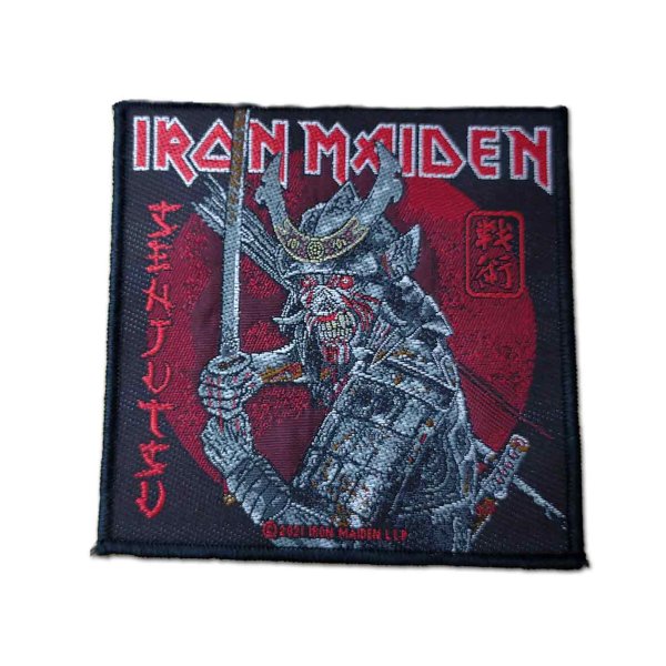 画像1: Iron Maiden パッチ／ワッペン アイアン・メイデン Senjutsu Samurai Eddie (1)