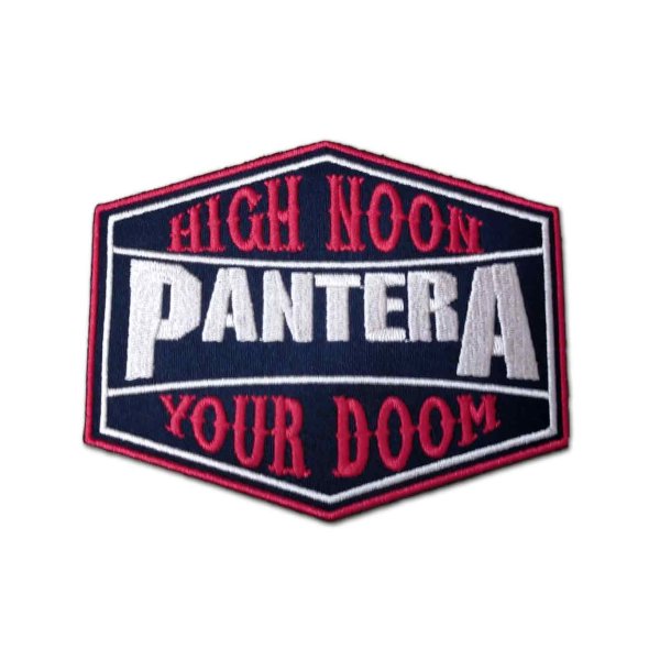 画像1: Pantera アイロンパッチ／ワッペン パンテラ High Noon (1)