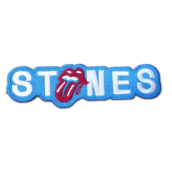 画像1: The Rolling Stones アイロンパッチ／ワッペン ザ・ローリング・ストーンズ Cut-Out No Filter Licks (1)