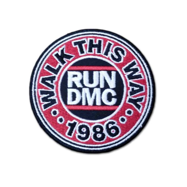 画像1: Run DMC アイロンパッチ／ワッペン ランDMC Walk This Way (1)