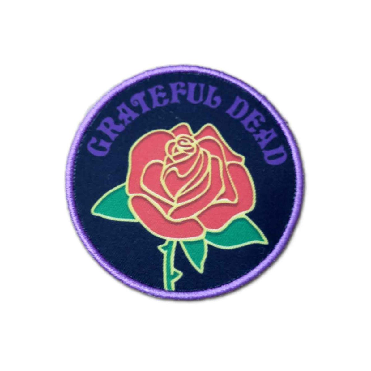 画像1: Grateful Dead パッチ／ワッペン グレイトフル・デッド Rose (1)