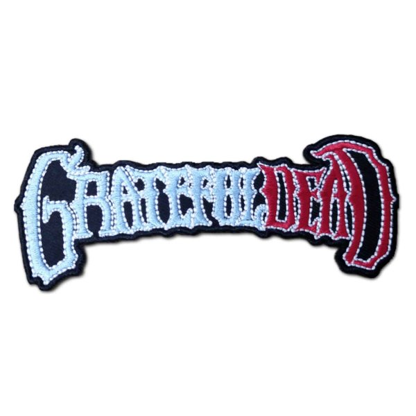 画像1: Grateful Dead アイロンパッチ／ワッペン グレイトフル・デッド Logo (1)