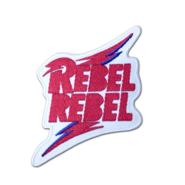 画像1: David Bowie アイロンパッチ／ワッペン デヴィッド・ボウイ Rebel Rebel (1)