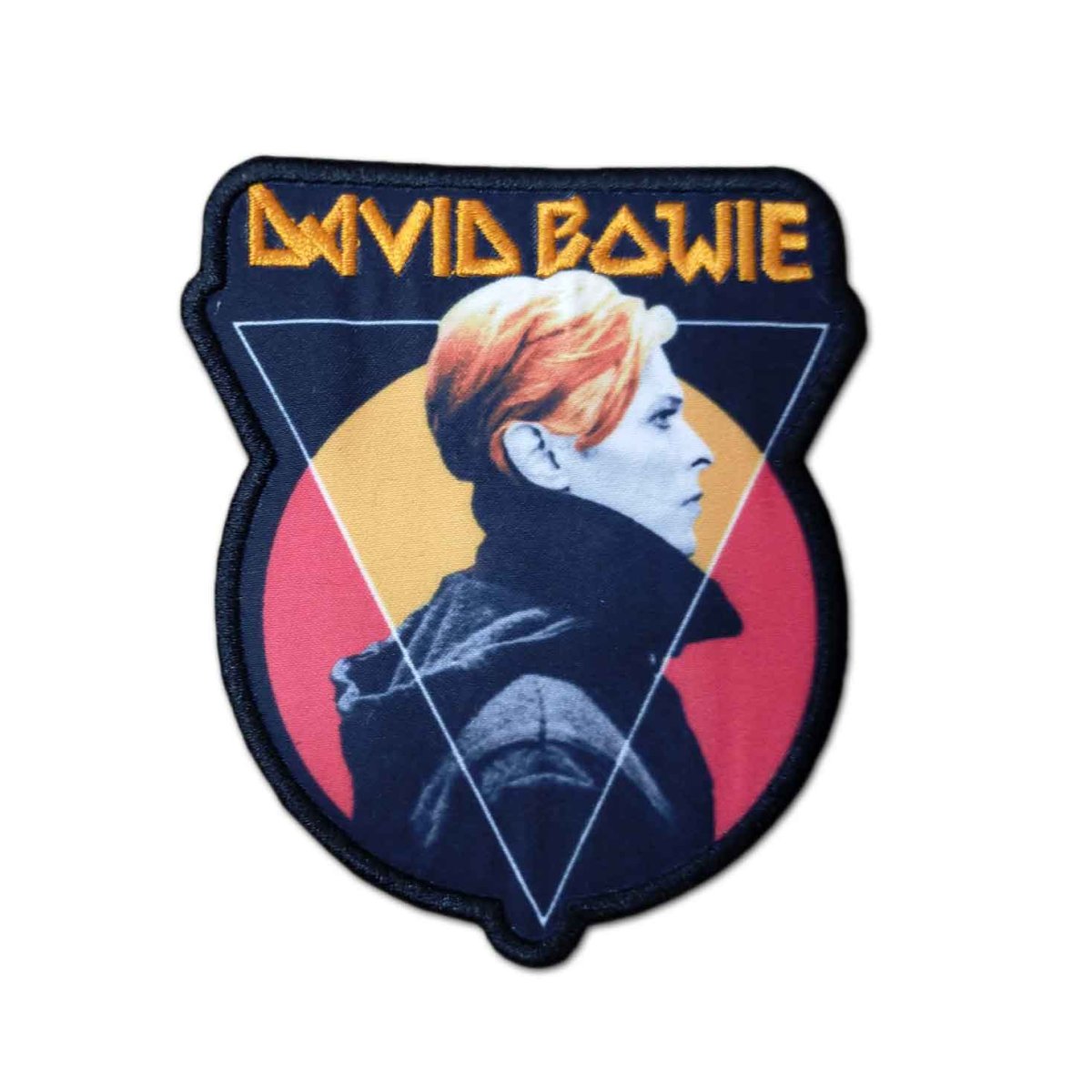 画像1: David Bowie アイロンパッチ／ワッペン デヴィッド・ボウイ Triangle (1)