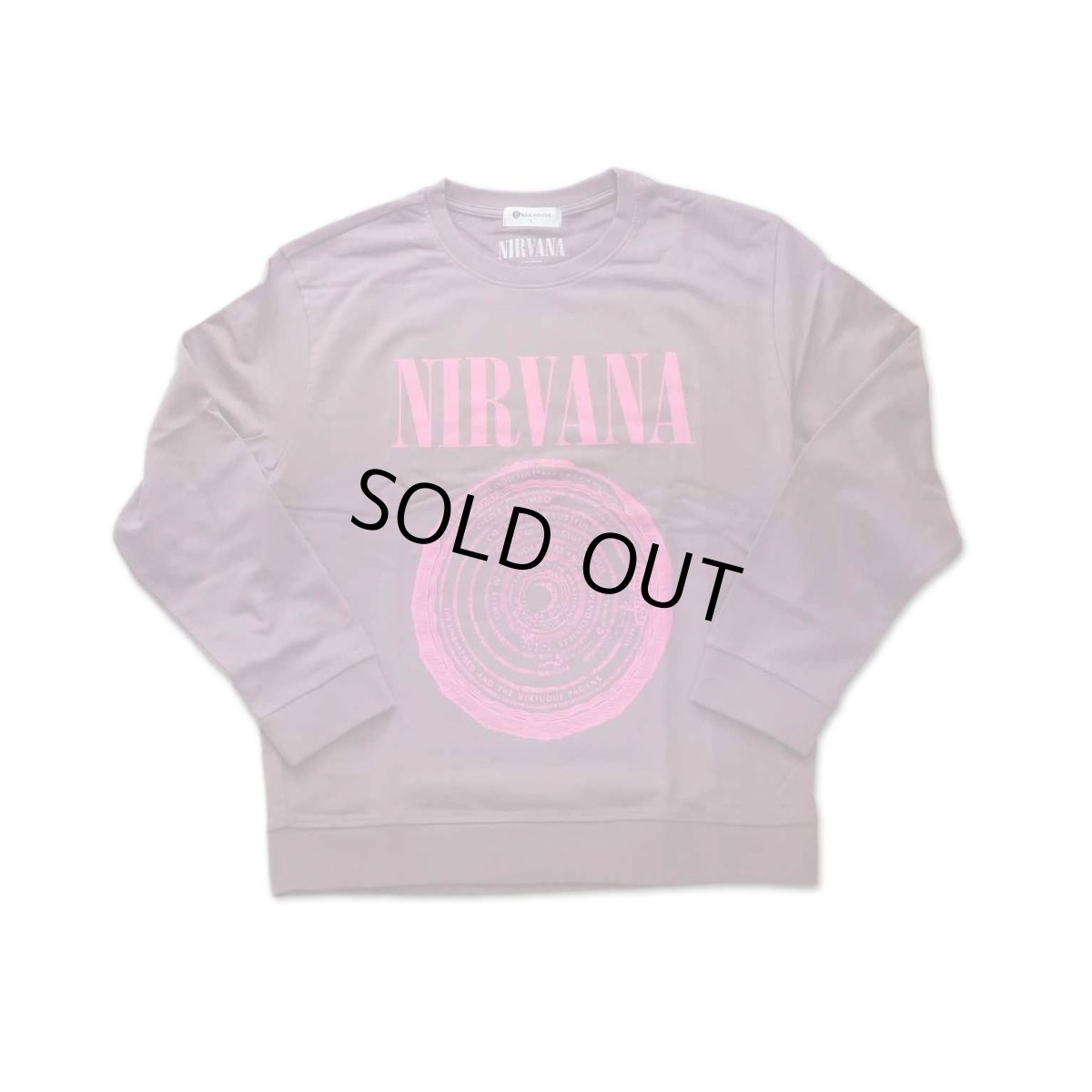 画像1: Nirvana スウェットシャツ ニルヴァーナ Vestibule PURPLE (1)