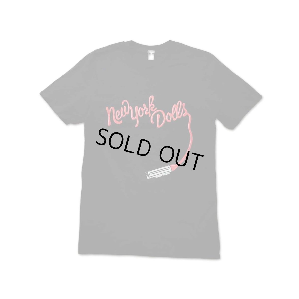画像1: New York Dolls バンドTシャツ ニューヨーク・ドールズ Lipstick Logo (1)