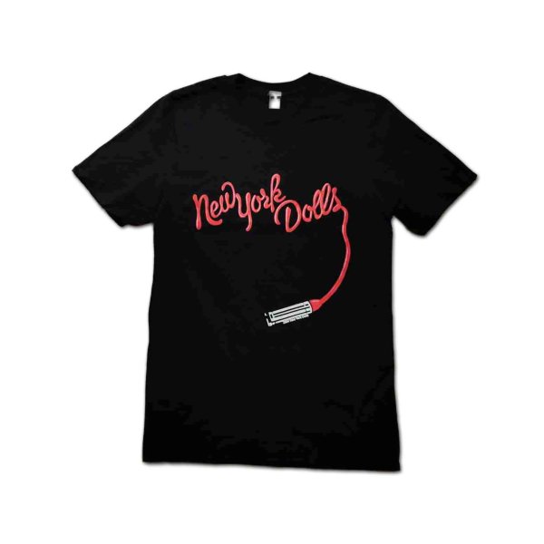 画像1: New York Dolls バンドTシャツ ニューヨーク・ドールズ Lipstick Logo (1)