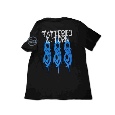 画像1: Slipknot バンドTシャツ スリップノット Tattered & Torn 20th