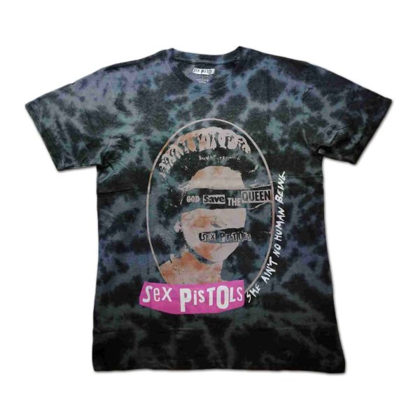 画像1: Sex Pistols バンドTシャツ セックス・ピストルズ God Save The Queen Dip-Dye (1)