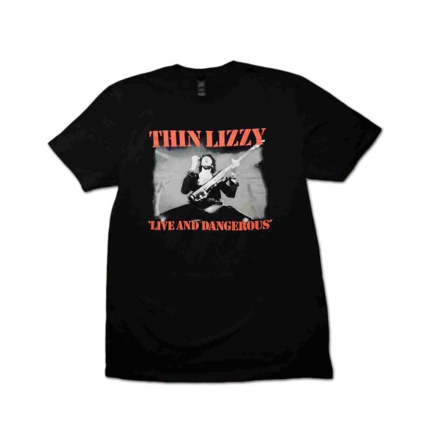 画像1: Thin Lizzy バンドTシャツ シン・リジィ Live & Dangerous (1)