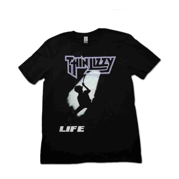 画像1: Thin Lizzy バンドTシャツ シン・リジィ Life (1)