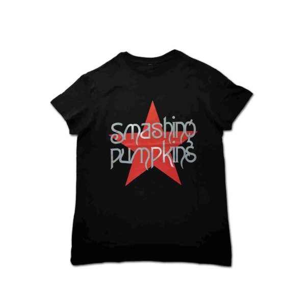 画像1: Smashing Pumpkins バンドTシャツ スマッシング・パンプキンズ Star Logo (1)