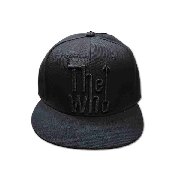 画像1: The Who スナップバックキャップ ザ・フー Arrow Logo BLACK (1)