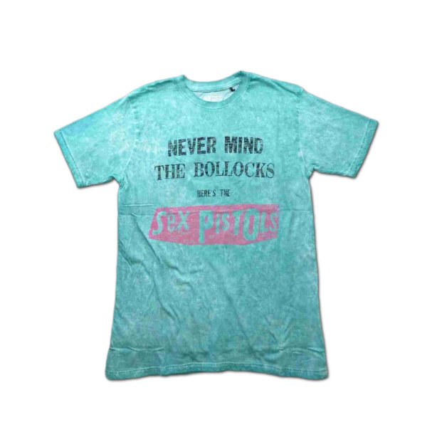 画像1: Sex Pistols バンドTシャツ セックス・ピストルズ NMTB Distressed BLUE Dip-Dye (1)