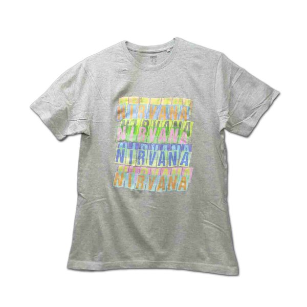 画像1: Nirvana バンドTシャツ ニルヴァーナ Repeat Logo (1)