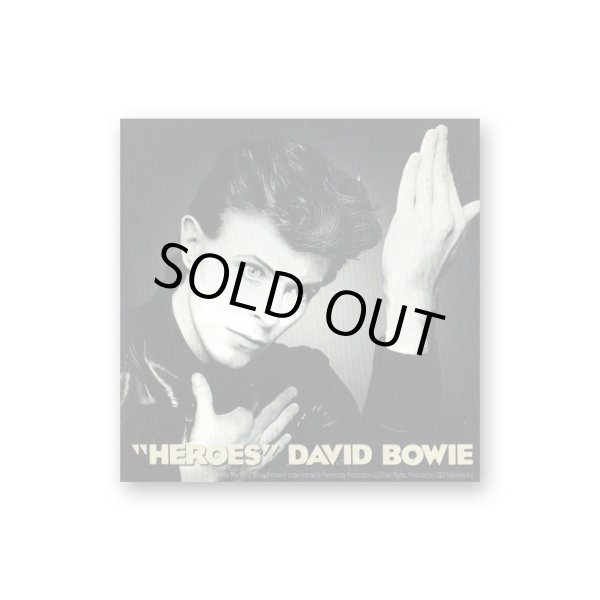 画像1: David Bowie ステッカー デヴィッド・ボウイ Heroes (1)