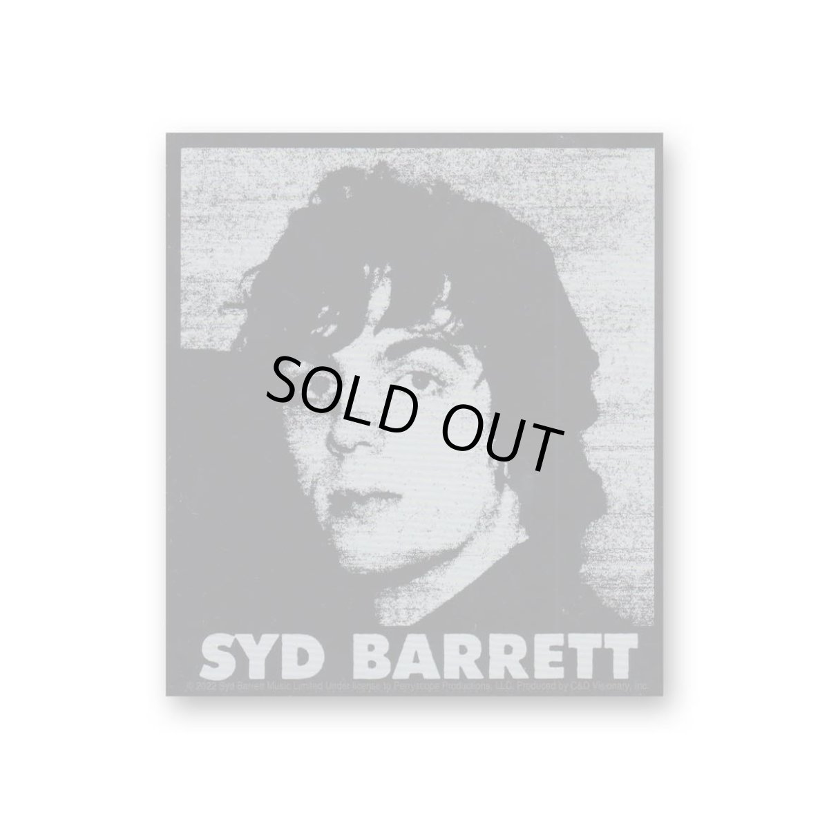画像1: Syd Barrett ステッカー シド・バレット Static Logo (1)