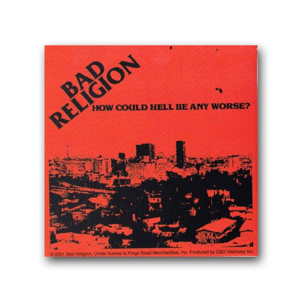 画像1: Bad Religion ステッカー バッド・レリジョン Hell (1)
