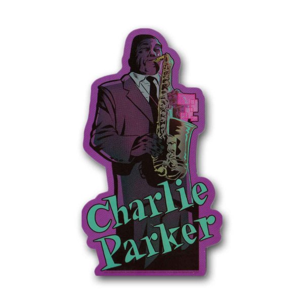 画像1: Charie Parker ステッカー チャーリー・パーカー Sax Vibes (1)