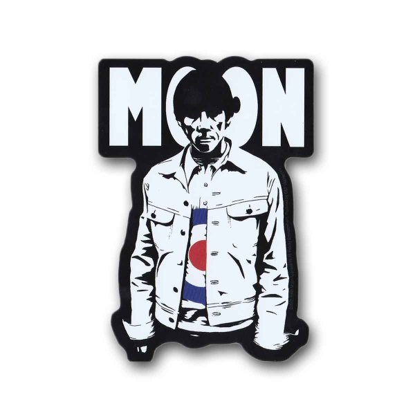 画像1: Keith Moon ステッカー キース・ムーン Logo (1)