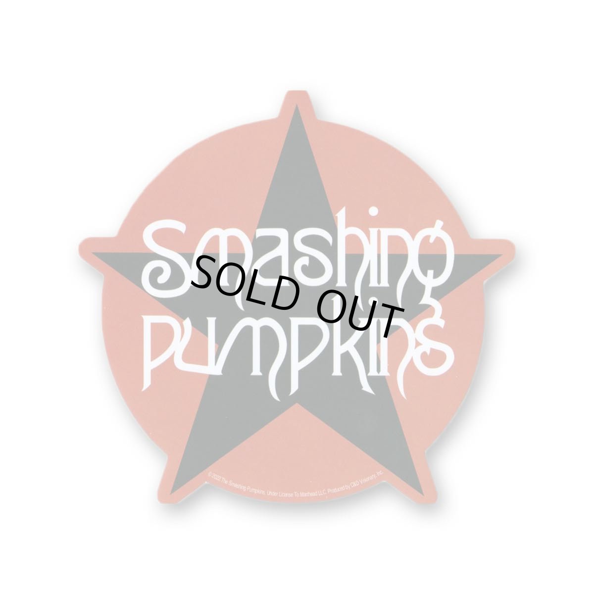 画像1: Smashing Pumpkins ステッカー スマッシング・パンプキンズ Star (1)