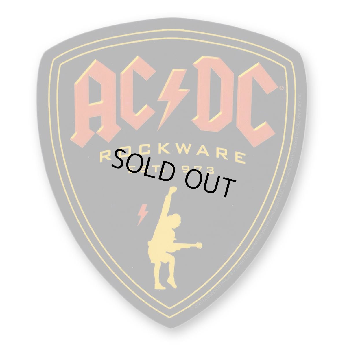 画像1: AC/DC ステッカー エーシーディーシー Rockware (1)