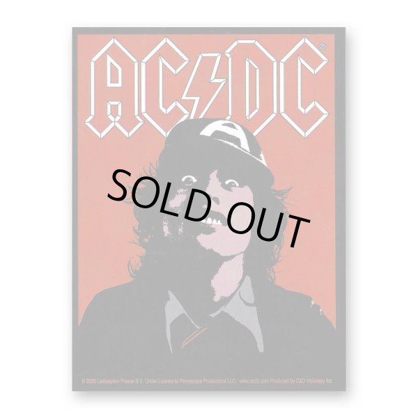 画像1: AC/DC ステッカー エーシーディーシー Angus Poster (1)
