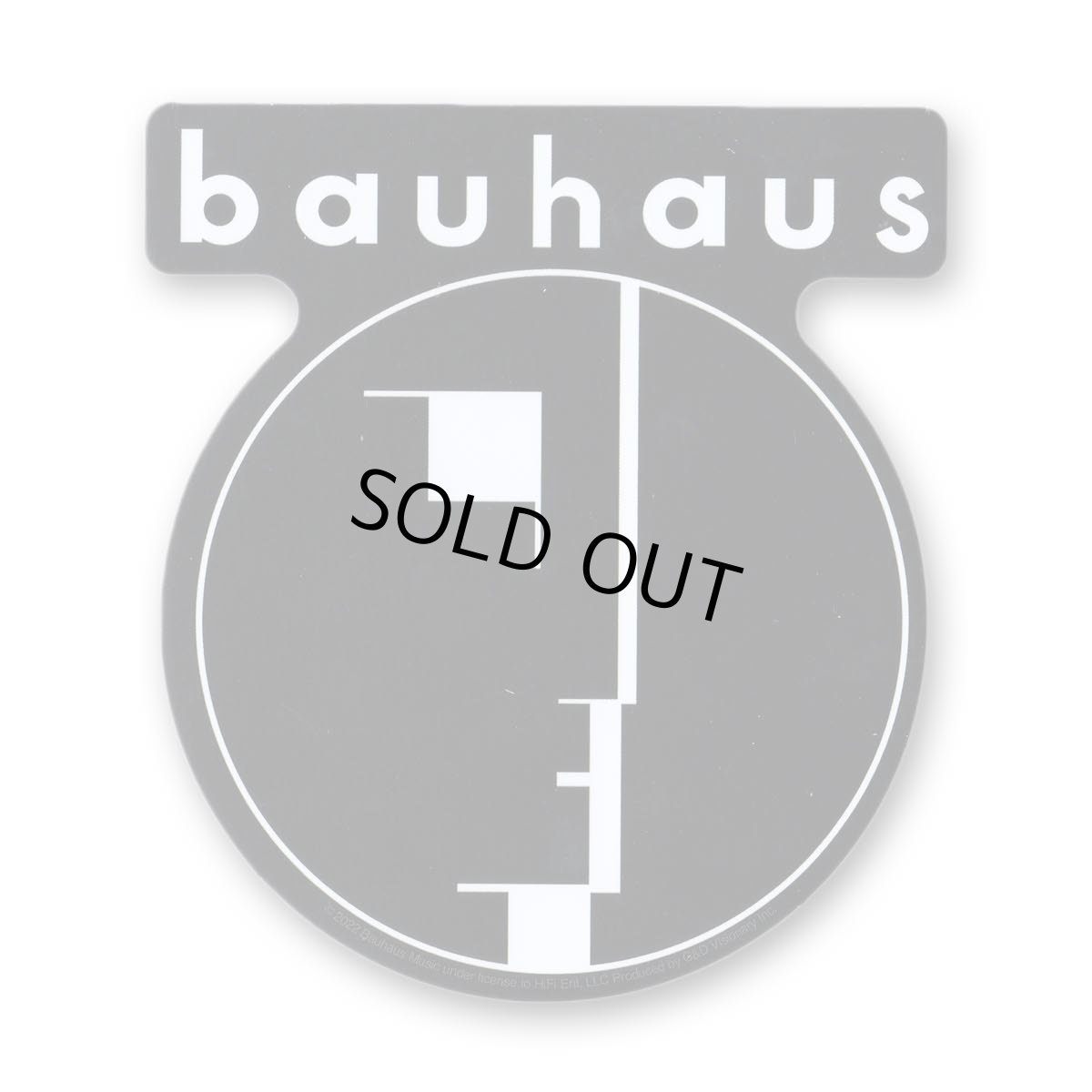 画像1: Bauhaus ステッカー バウハウス Logo (1)