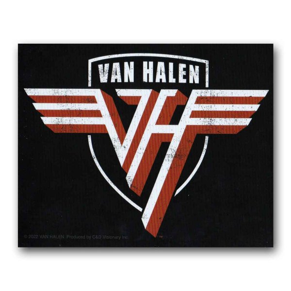 画像1: Van Halen ステッカー ヴァン・ヘイレン Shield Logo (1)