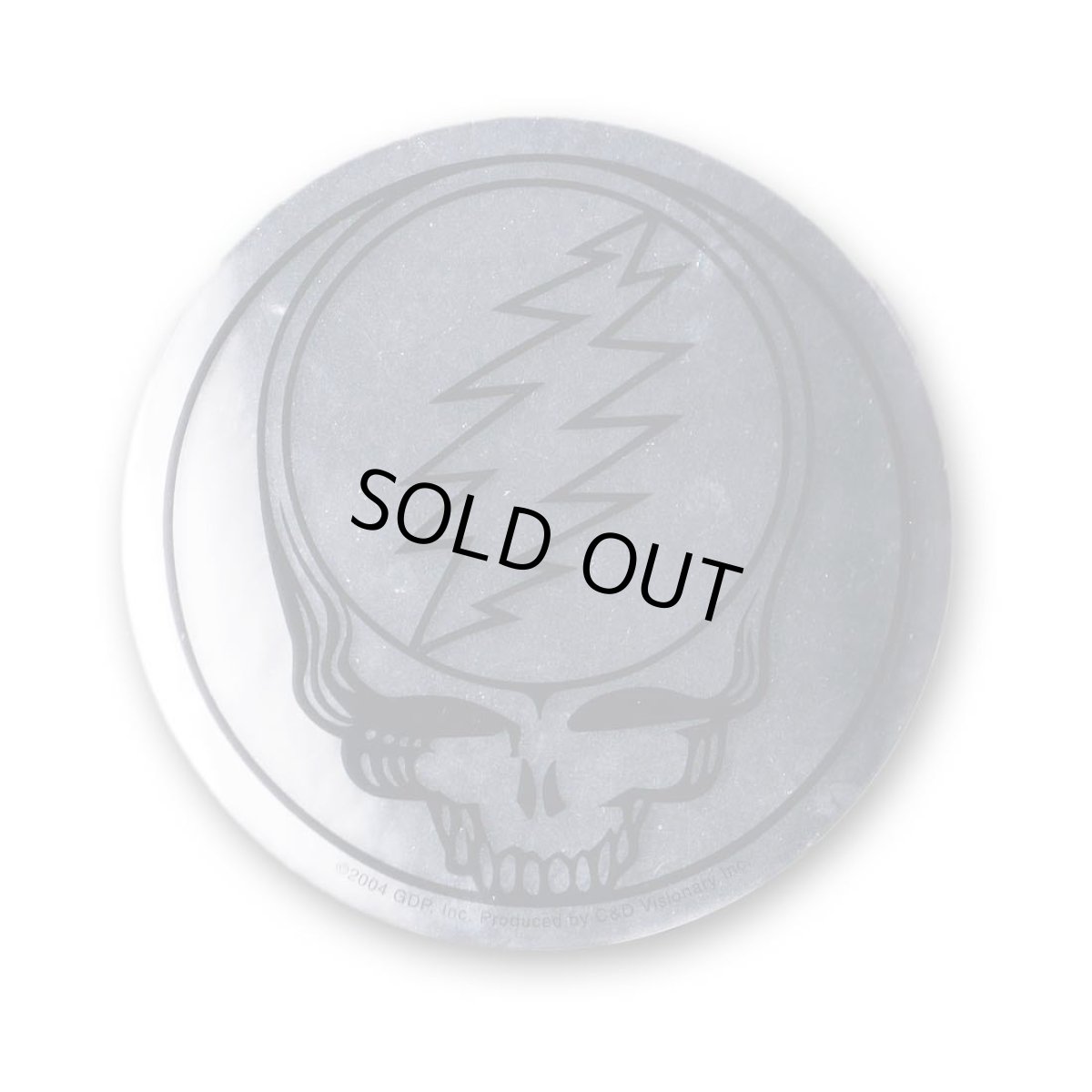 画像1: Grateful Dead ミラーステッカー グレイトフル・デッド SYF Chrome (1)