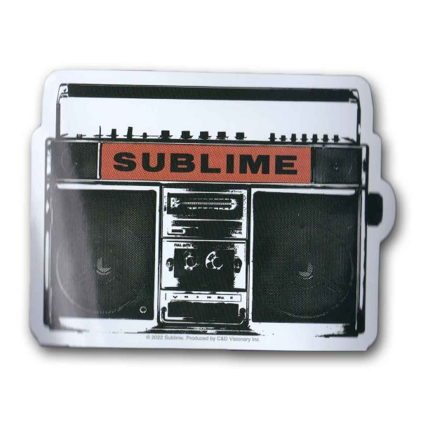 画像1: Sublime ステッカー サブライム Boom Box (1)