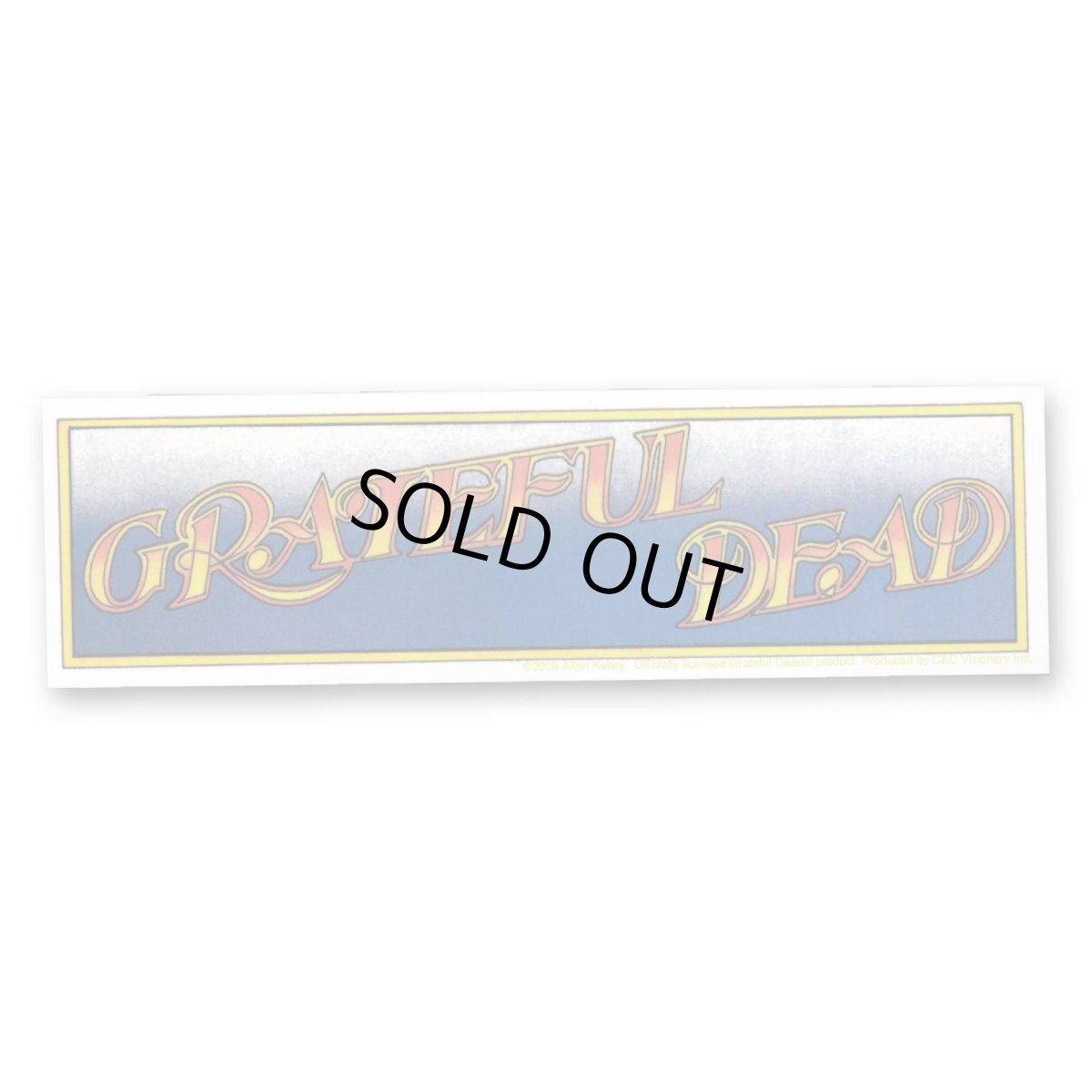 画像1: Grateful Dead ステッカー グレイトフル・デッド Frame Logo (1)