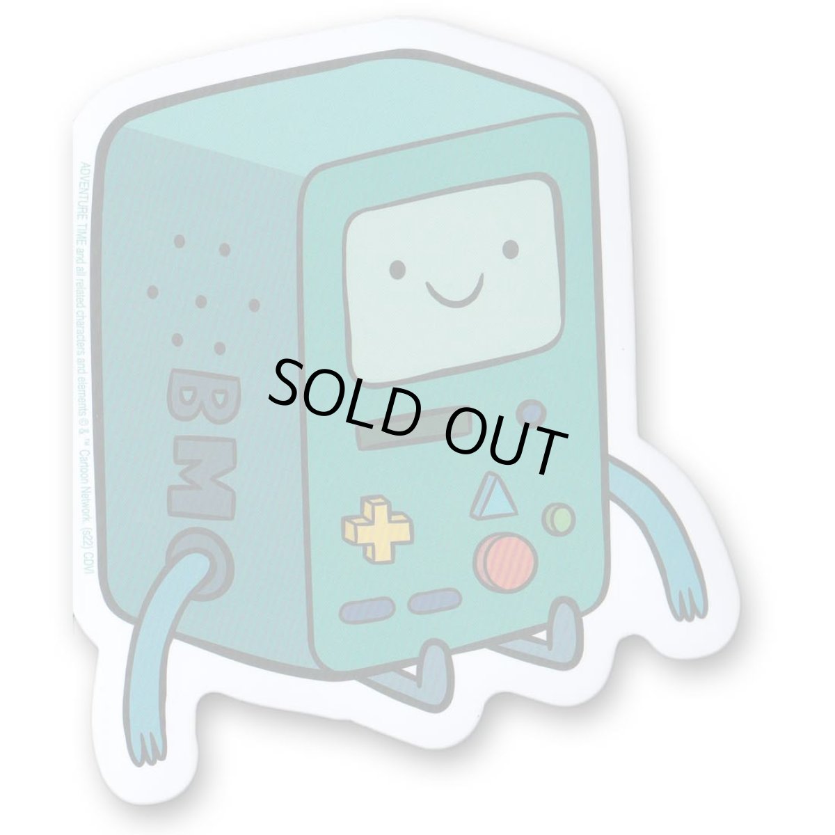 画像1: Adventure Time ステッカー アドベンチャー・タイム BMO Chillin' (1)
