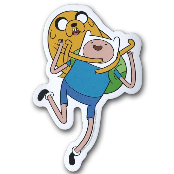 画像1: Adventure Time ステッカー アドベンチャー・タイム Finn & Jake Piggyback (1)