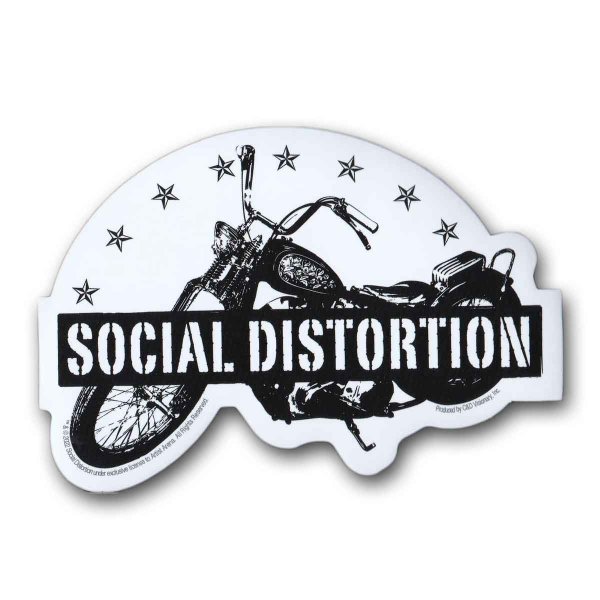 画像1: Social Distortion ステッカー ソーシャル・ディストーション Moto Stars (1)