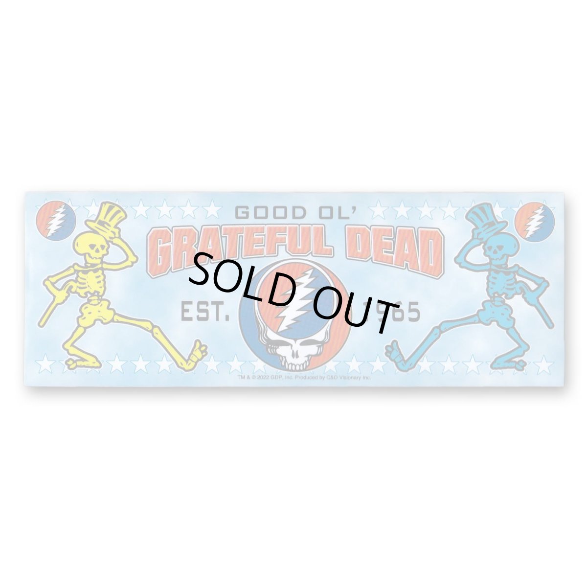 画像1: Grateful Dead ステッカー グレイトフル・デッド Good Old Skellys (1)