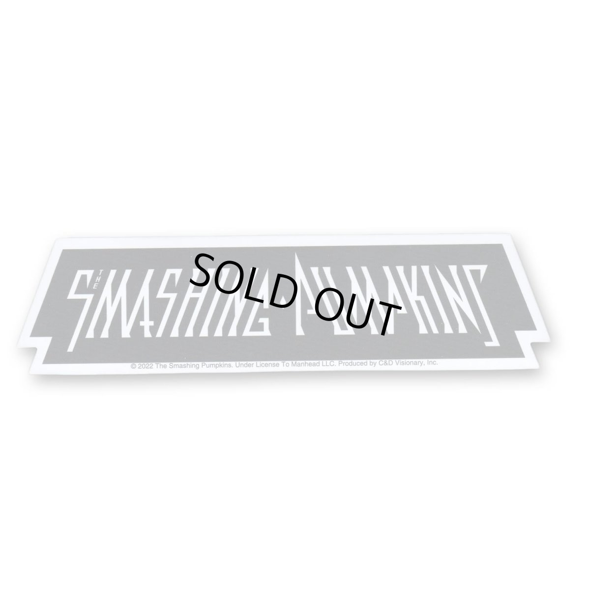 画像1: Smashing Pumpkins ステッカー スマッシング・パンプキンズ Boxed Logo (1)