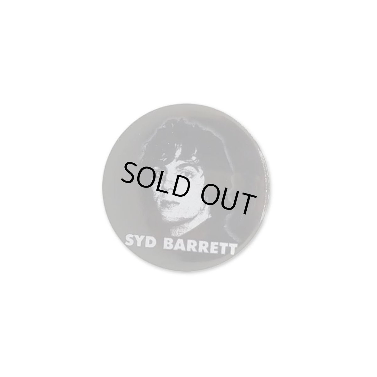 画像1: Syd Barrett 缶バッジ シド・バレット Static Logo (1)