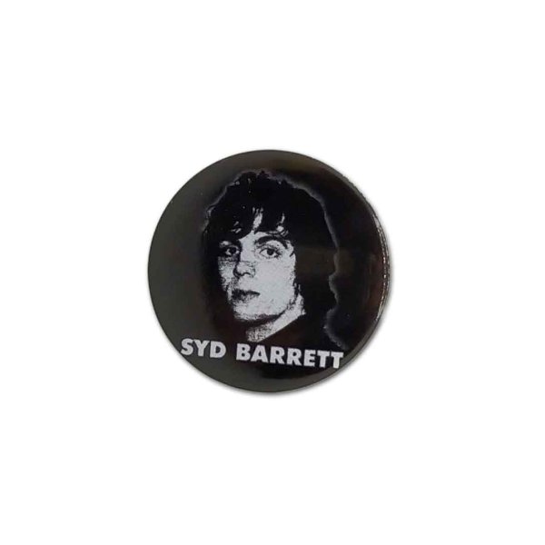 画像1: Syd Barrett 缶バッジ シド・バレット Static Logo (1)