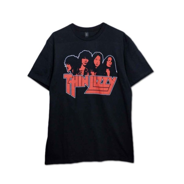 画像1: Thin Lizzy バンドTシャツ シン・リジィ Band Photo (1)